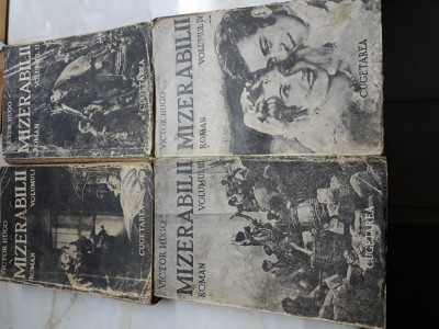 Mizerabilii - Victor Hugo 4 volume foto