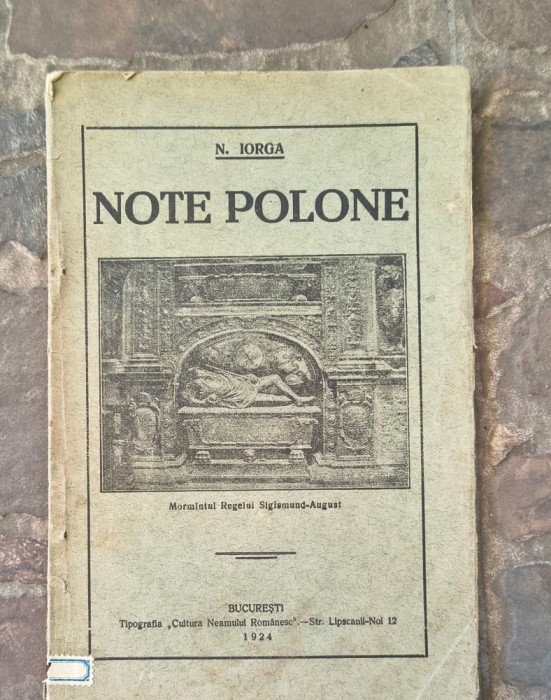 N.Iorga - Note polone