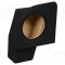 Carcasă difuzor MDF neagră 250mm BASSER