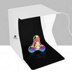 Lhting pentru studio photoRuz 20cm, pliabil, portabil, kit foto, test, cutie cor