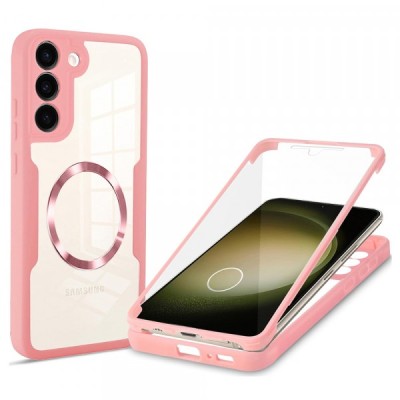Husa MagSafe pentru Samsung Galaxy S23+ S916, Techsuit, ColorVerse 360, Roz foto