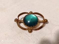 BROSA veche RUSIA vintage DE EFECT manopera SPLENDIDA rara SUPERBA