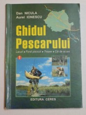 GHIDUL PESCARULUI... de DAN NICULA , AUREL IONESCU 2001 foto