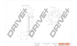 Dr!ve+ DP1110.13.0067 filtru combustibil