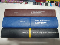 Tratat de programare a calculatoarelor - Knuth D. E. (3 volume) foto