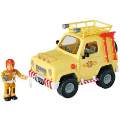 Masina Simba Fireman Sam Mountain 4x4 cu Figurina foto