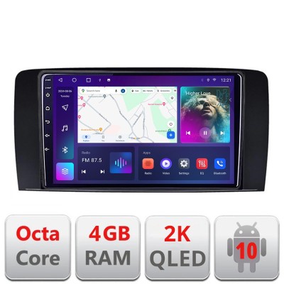 Navigatie Mercedes Clasa R C-215 Android Octa Core Ecran 2K QLED GPS 4G 4+32GB 360 KIT-215+EDT-E409-2K CarStore Technology foto