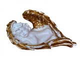 Cumpara ieftin Statueta decorativa, Inger, Auriu, 30 cm, DVAN0005-3G