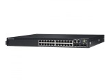 Cumpara ieftin Switch Refurbished Dell EMC N3224T-ON, Layer 3, 24x RJ45 10/100/1000Mb auto-sensing ports, 4x 10G SFP+ ports, 2X 100G QSFP28 ports, 1x 550W AC PSU inc