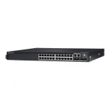 Switch Refurbished Dell EMC N3224T-ON, Layer 3, 24x RJ45 10/100/1000Mb auto-sensing ports, 4x 10G SFP+ ports, 2X 100G QSFP28 ports, 1x 550W AC PSU inc