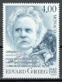 Monaco 1993 Mi 2151 MNH - 150 de ani de la naștere Edvard Grieg