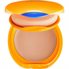 Shiseido Expert Sun Protector Tanning Compact Foundation SPF10 fond de ten nuanțator lichid, sub machiaj reincarcabil culoare Honey 12 g