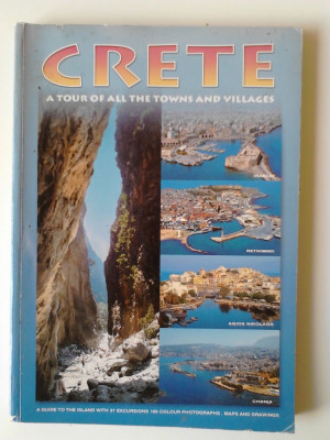 Crete - A Tour of ALL the Towns and Villages (ghid complet color, Creta) (5+1)4 foto