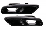 Ornamente tobe sistemul de evacuare Mercedes Benz S-Class W222 E-Class W212 Facelift CLS W218 SL-Class R231 E63 S65 A-Design Black Exclusive Editon Pe