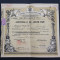 Certificat / Diploma rara 1939 Camera de comert si industrie , scoala comerciala