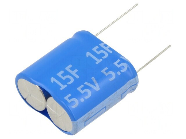 Supercondensator THT 15F 5.5V 32x32x16mm