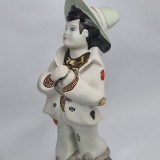 Bibelou portelan romanesc vechi, vintage - Baiat vagabond