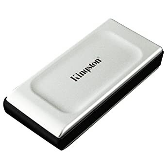 SSD extern portabil Kingston XS2000, 1TB, USB 3.2, Argintiu foto