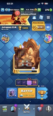 V&amp;acirc;nd cont de clash royale foto