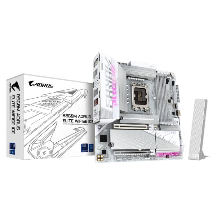MB Gigabyte B860M AORUS ELITE WIFI6E ICE