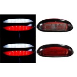 12 led Lampi de marcaj laterale cu distanta Indicator Remorca camion rosu/alb 12/24v