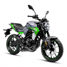 Motocicleta Barton Naked 125cc, culoare nergru/verde Cod Produs: MX_NEW MXNAKED125GREN