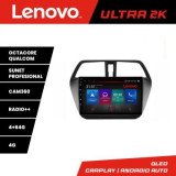 Navigatie Suzuki S-Cross Quad Core Lenovo Kit-337 8 core QLED Qualcomm 4+64 360 Android Waze USB Navigatie Internet Youtube Radio CarStore Technology