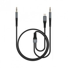 Cablu audio jack stereo 3.5mm la Lightning + jack stereo 3.5mm 1m, XO NB178A*