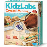Kit de sapat cristale, KidzLabs, 4M