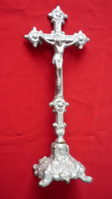 CRUCIFIX DIN BRONZ foto