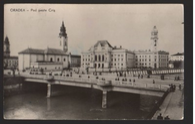 CPI B13599 CARTE POSTALA - ORADEA - POD PESTE CRIS, RPR foto