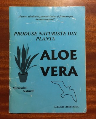 Produse Naturiste din Planta ALOE VERA (Stare f. buna!) foto