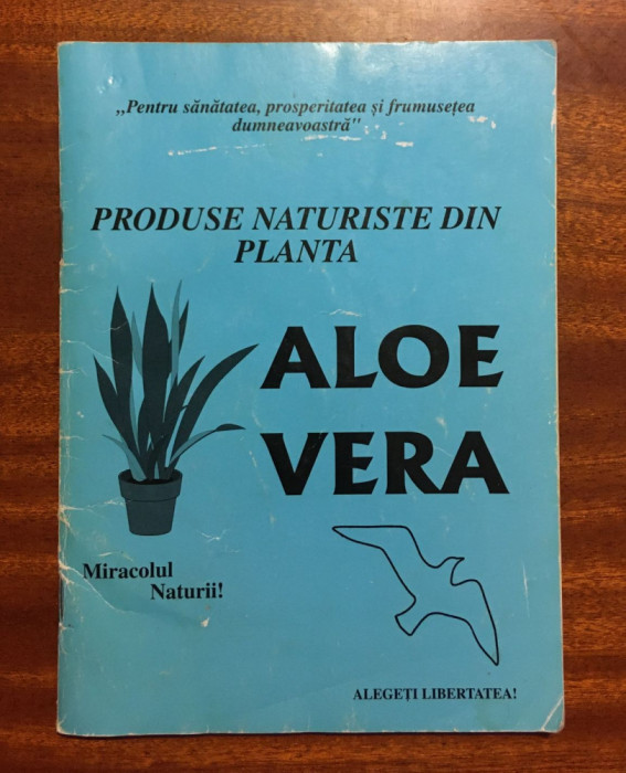 Produse Naturiste din Planta ALOE VERA (Stare f. buna!)