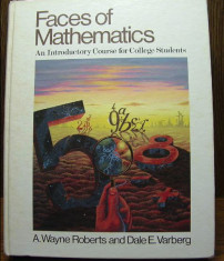 Roberts/ Varberg The Faces of Mathematics cartonata foto