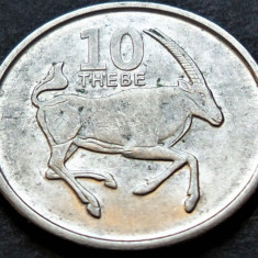 Moneda exotica 10 THEBE - BOTSWANA, anu 2013 * cod 3976 A