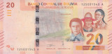 Bancnota Bolivia 20 Bolivianos L1986 (2018) - P249 UNC