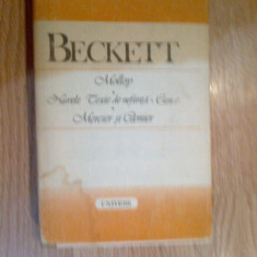 n7 Beckett - Molly / Nuvele, texte de nefiinta/ Lume/ Mercier si Camier