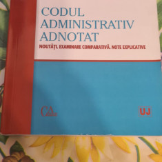 Codul administrativ adnotat. Editia. a II-a, Verginia Vedinas