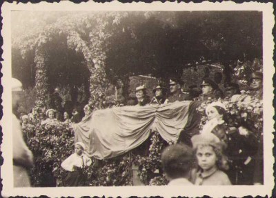 HST 376S Poză general rom&amp;acirc;n la tribuna oficială perioada regalității foto
