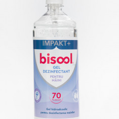 Gel dezinfectant Bisool pentru maini pe baza de alcool 70%, 1L AnimaPet MegaFood