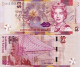 Bancnota Bahamas 3 Dolari 2019 UNC, NeCirculata