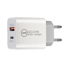Incarcator 2 porturi USB Incarcare rapida 18W