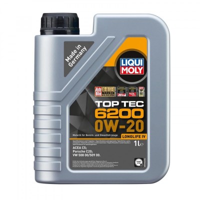 Ulei Liqui Moly Top Tec 6200 LL IV 0W20 1 litru foto