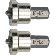 Set 2 biti pentru rigips PH2x25 mm VOREL