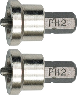 Set 2 biti pentru rigips PH2x25 mm VOREL foto