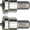 Set 2 biti pentru rigips PH2x25 mm VOREL
