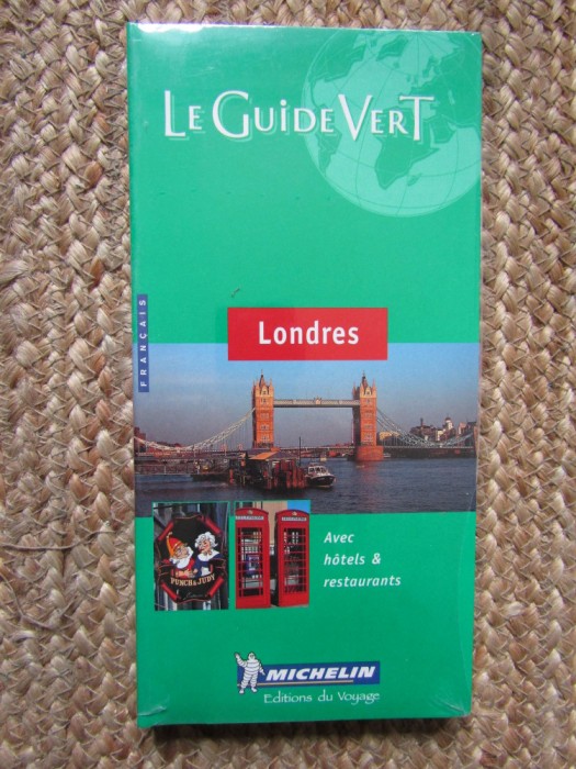 LONDRES - LE GUIDE VERT MICHELIN IN TIPLA