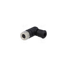 Conector M8, 3 pini, clasa etanseitate IP67, CONEC - SAL-8-RKWC3-S5,5