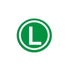 Abtibild pentru camion litera L 19 cm