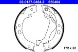ATE 03.0137-0464.2 Set saboti frana, frana de mana